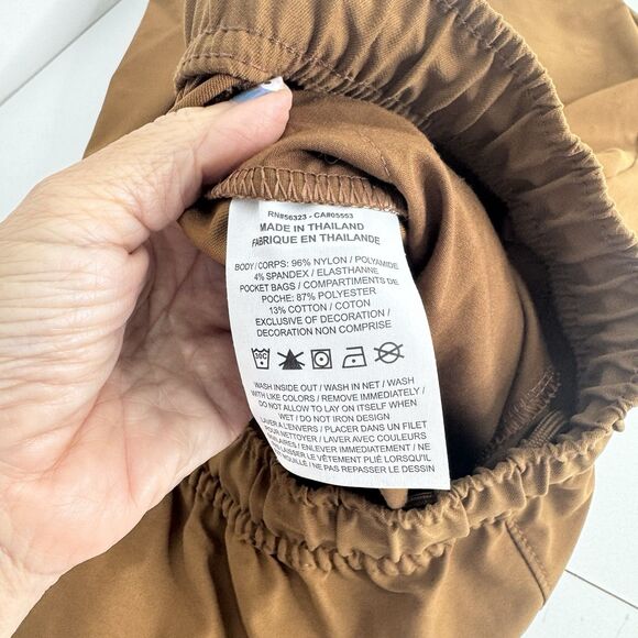 Air Jordan Essential Crop Pants Lt British Tan White Men's Size L - Picture 8 of 9